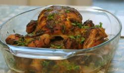 Rianna Drew’s rogan josh roast chicken with cauliflower and parsnips on Eat Well for Less?