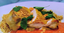 Simon Rimmer’s smoky chilli chicken on Sunday Brunch