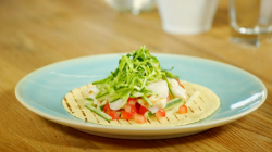 Stacie Stewart’s Haddock Tacos for The Pescatarian Diet created by Janis Jibrin on How To Loose  ...