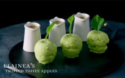 Elainea’s Twisted Toffee Apples on Crazy Delicious