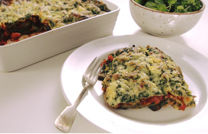 Dr Ranj’s 5 Vegetable Lasagne  on Beautiful Baking with Juliet Sear