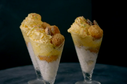 Joseph’s banana arancini sundae on Crazy Delicious