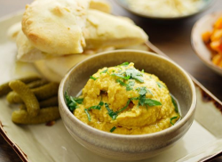 Simon Rimmer’s Butternut Squash Hummus with Almond Bread on Sunday Brunch