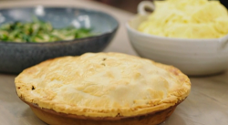 Georgia’s chicken, chestnut and mushroom pie on Best Home Cook