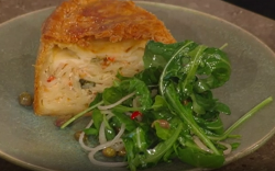 Matt Tebbutt’s timballo pasta pie on Saturday Kitchen