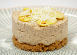 Mustan’s banana chai cheesecake on Masterchef 2020