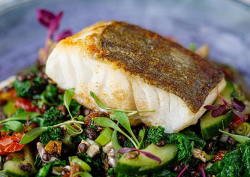 Simon Rimmer’s Cod and Lentil Salad on Sunday Brunch