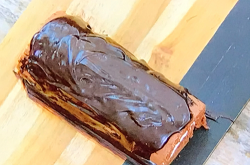 James’ chocolate roulade on The Great Celebrity Bake Off for SU2C