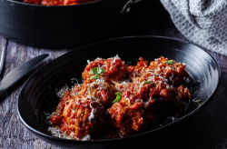 Jassie Ware’s Turkey Meatballs with Tomato Sauce on Sunday Brunch