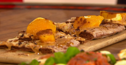 Akis and Mark’s sweet and savoury pizza’s on Ready Steady Cook