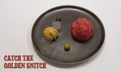 Amy’s Catch The Golden Snitch dessert on the Great British Menu