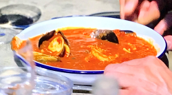 Joan Paladino’s cioppino fish stew on Gordon, Gino & Fred: American Road Trip