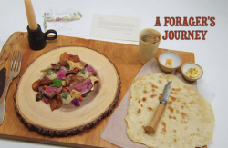 Amy Elles A Forager’s Journey starter on the Great British Menu