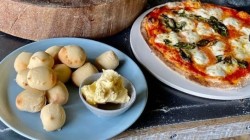 James Martin’s express margherita pizza and dough balls on This Morning