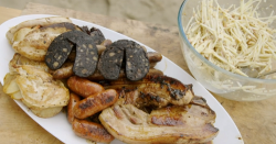 James Martin and Paul Ainsworths mixed grill with an apple and celeriac remoulade on James Marti ...