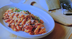 Ainsley Harriott’s Sardinian pasta with fennel and tomato sauce on Ainsley’s Mediterranean Cookbook