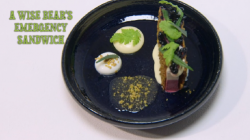 A Wise Bear’s Emergency Sandwich dessert by Joe Baker on the Great British Menu 2020