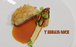 Y Ddraig Goch main course by Tom Phillips on the Great British Menu