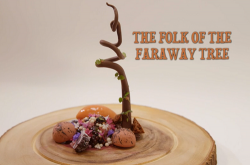 The Folk Of The Faraway Tree with chocolate mousse, blackberries and buckwheat dessert by Kerth  ...