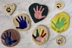 Juliet Sear’s Crazy Kitchen Creations salt dough hand prints on This Morning