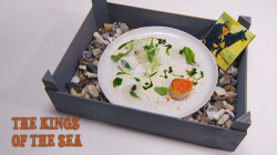 The Kings Of The Sea fish course by Josh Angus on the Great British Menu