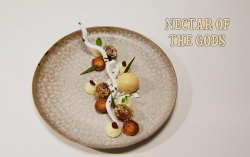 Nectar Of The Gods dessert by Ruth Hansom on the Great British Menu 2020