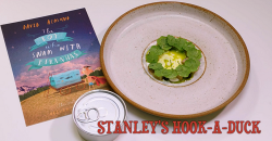 Stanley’s Hook-A-Duck fish course by Alex Bond on the Great British Menu