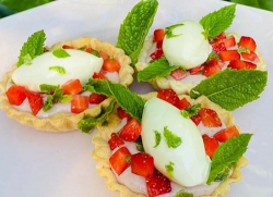 Anna Haugh’s Strawberry Curd Tarts on Sunday Brunch