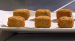 Nick Nairn and Dougie Vipond’s  coley fish cakes on The Great Food Guys