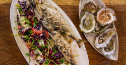 Richard Corrigan’s baked mackerel with oysters and a radicchio salad  on James Martin̵ ...