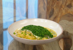 Matt’s curried chowder with sea bass on Saturday Kitchen