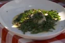 John Torode’s pan-fried Dover sole with Samphire and a caper, butter and white wine sauce  ...