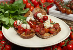 John Torode’s summer bruschetta on This Morning