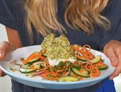 Tess Daly’s Thai style cod dish for Stephen Mulhern on Food Love Stories at Tesco