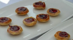 Nick Nairn and Dougie Vipond’s cherry and almond tartlets with sherry brandy on The Great  ...