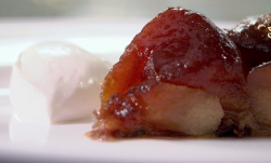 Raymond Blanc tarte tatin with braeburn apples on Saturday Kitchen