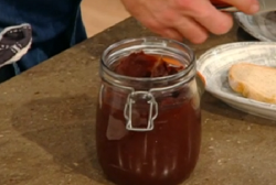 Paul A Young hazelnut chocolate spread on Saturday Kitchen