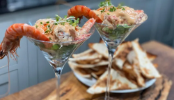 James Martin’s prawn cocktail with Melba toast on This Morning