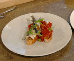 Jason Atherton’s sardines on toast on Saturday Kitchen