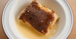 Thomas and Mile’s syrup and ginger sponge pudding and custard on Celebrity Masterchef 2020