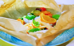 Stacie Stewart’s backed cod with orange and olives for the Citrus Diet on How To Lose Weig ...