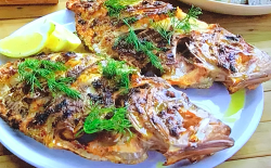 Tom Kerridge’s coal-grilled whole John Dory with a fennel and rosemary rub and a BBQ smoke ...