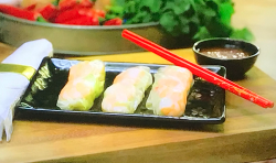 Gok Wan Vietnamese summer rolls on Gok Wan’s Easy Asian