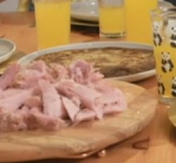 Hayley and Klynn’s cider braised ham with bubble and squeak on Eat Well for Less?