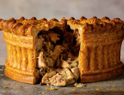 Calum Franklin’s Chicken, Tarragon and Mushroom pie on Sunday Brunch