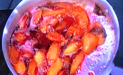 James Martin plum compote on James Martin’s Saturday Morning