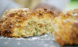 Hermine’s smoked salmon and chive soda bread on The Great British bake Off 2020