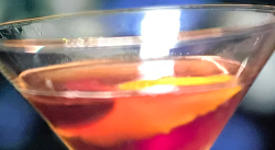 Kirstie Allsopp sherry and ginger Manhattan with bourbon and vermouth , sherry brandy and ginger ...