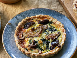 Hermine’s spinach and mushroom quiche on The Great British Bake Off 2020