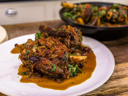 James Martin lamb shank tagine with preserved lemons, apricots and sultanas on  James MartinR ...